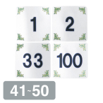������ �T�C���V�[�g �����V�[�g �� �V���o�[ AS-631 No.41�`50