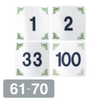 ������ �T�C���V�[�g �����V�[�g �� �V���o�[ AS-631 No.61�`70