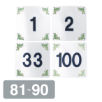 ������ �T�C���V�[�g �����V�[�g �� �V���o�[ AS-631 No.81�`90