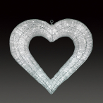 LED�N���X�^���O���[ �n�[�g �n�[�g �z���C�g