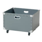 �F�� �L���X�^�[�t �t�@�C�o�[�{�b�N�X �t�`�����^�C�v W520mm ���C�g�O���[