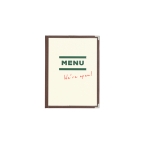�N�C�b�N���j���[ 6P A4-6P�ϑ��O�� �u���E��