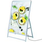 LED �O���b�vA A0�^�e �Ж� �V���o�[