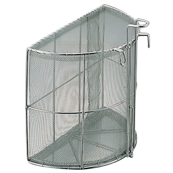 日本製ステンレス 半円スープ取ザル30cm寸胴用 18-8 ステンレス スープ取りザル 半円 8メッシュ 30cm - 調理器具のSHOKUBI