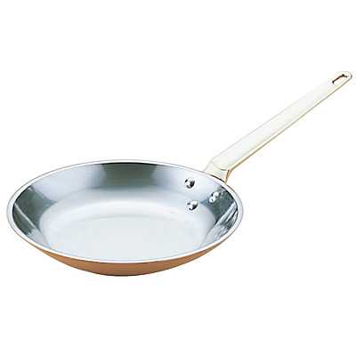 銅 丸フライパン 26cm - 調理器具のSHOKUBI