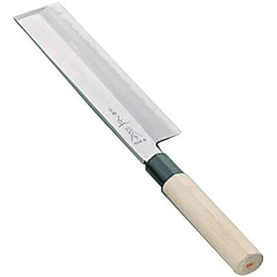 正本和庖丁 本霞玉白鋼 角型薄刃庖丁 KS0821 21cm - 調理器具のSHOKUBI