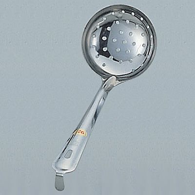 18-0 ステンレス 穴明杓子 カギ付 7cm - 調理器具のSHOKUBI