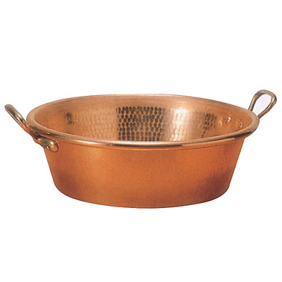MAUVIEL 1830 ジャムボール 36cm 未使用品 マトファー 銅 ジャムボール 06043 φ400×H150mm - 調理器具のSHOKUBI