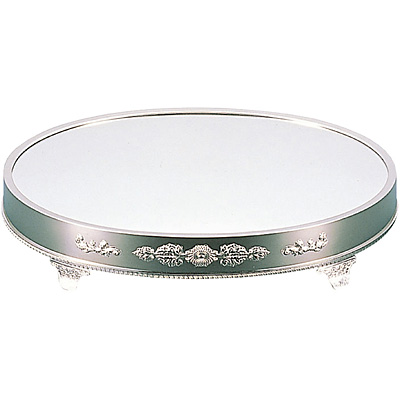 UK18-8小判ミラープレート20インチ (ブラックアクリル) UK18-8小判ミラープレート20インチ (ブラックアクリル)