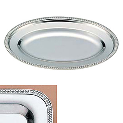 スギコ 18-8 ステンレス 小判皿 NSG渕 560×376mm SH-0022-N 22インチ