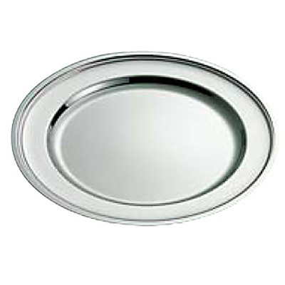 和田助製作所 SW 18-8 ステンレス 丸皿 平渕 φ460mm 18インチ - 調理