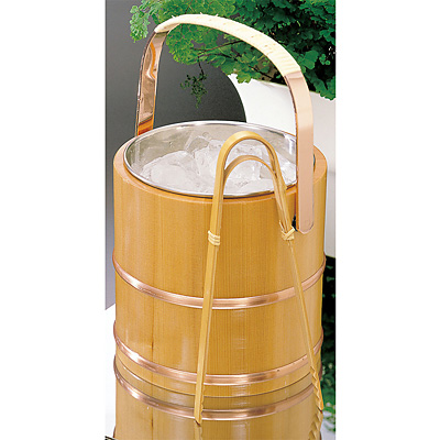 椹 アイスペール ステンレス中子・トング付 - 調理器具のSHOKUBI
