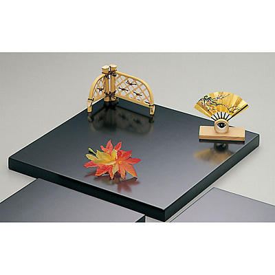 黒塗飾り台 大 - 調理器具のSHOKUBI