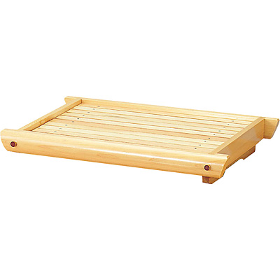 檜 舟型盛台 大 - 調理器具のSHOKUBI