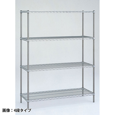 エレクター 業務用高級ステンレス 棚板４枚＋補強パーツ SLS610 美品！ エレクター ステンレス エレクターシェルフ セット SLSシリーズ 奥行