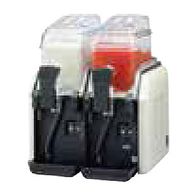 グラニータマシン エルメコ 2連 Big Biz2 ホワイト - 調理器具のSHOKUBI