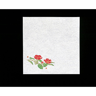 椿HACOページ 新濡れ奉書紙 100枚入り 椿 - 調理器具のSHOKUBI