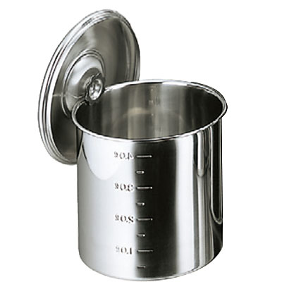 18-8 ステンレス キッチンポット 内蓋式 手無 SH-4612D 12cm - 調理 18-8 ステンレス キッチンポット 内蓋式 手無 SH-4612D 12cm - 調理