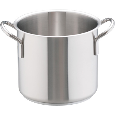 ムラノ インダクション 18-8 ステンレス 寸胴鍋 蓋無 20cm - 調理器具