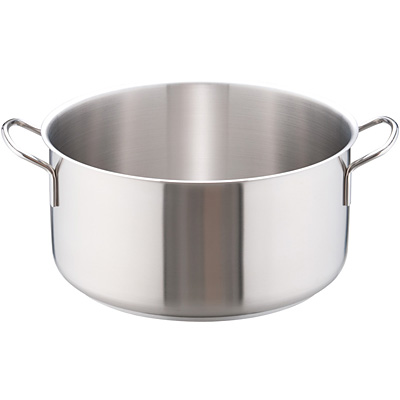 ムラノ インダクション 18-8 ステンレス 外輪鍋 蓋無 40cm - 調理器具