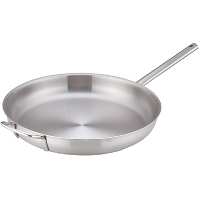 ムラノ インダクション 18-8 ステンレス フライパン 向い手付 45cm