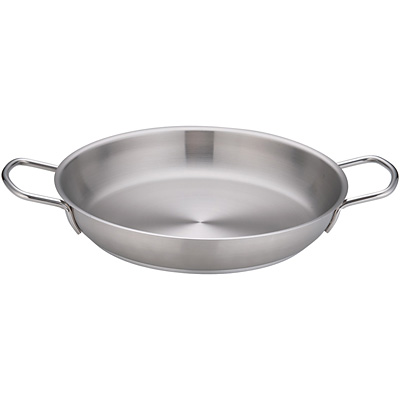 むつそん品 ムラノ インダクション 18-8 ステンレス オムレツパン 36cm - 調理器具