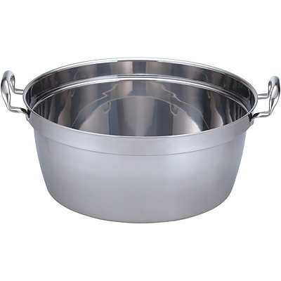 パワー・デンジ　円付鍋　45cm モリブデン鋼　業務用　厨房機器 遠藤商事 SA パワーデンジ 円付鍋 45cm - 調理器具のSHOKUBI