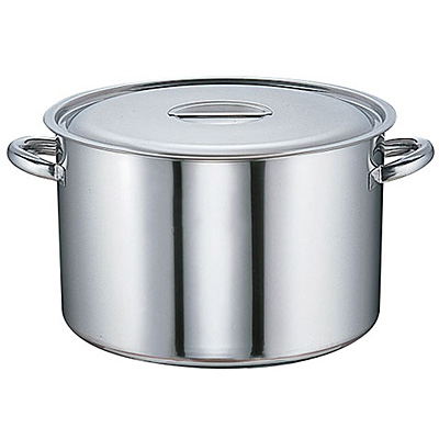 遠藤商事 SA モリブデン 半寸胴鍋 目盛付 内径42cm - 調理器具のSHOKUBI