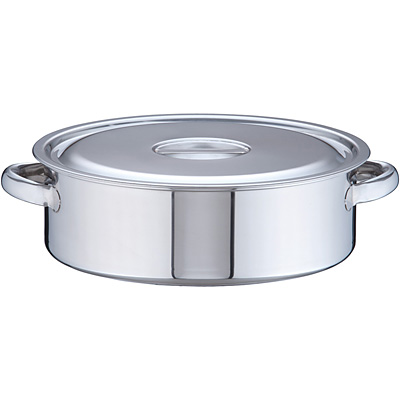 遠藤商事 SA 18-8 ステンレス 外輪鍋 内径36cm - 調理器具のSHOKUBI