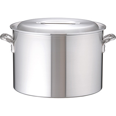 アカオアルミ DONシリーズ アルミ 半寸胴鍋 内径54cm - 調理器具のSHOKUBI