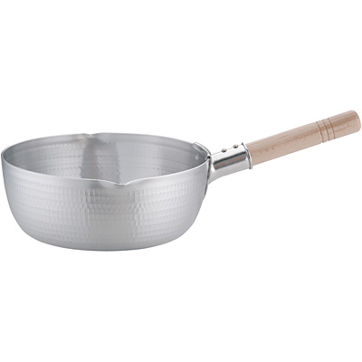 アカオアルミ DONシリーズ アルミ 雪平鍋 両口 内径26cm - 調理