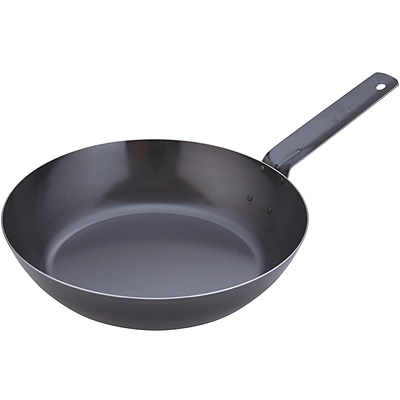 遠藤商事 SA 鉄黒皮 厚板フライパン オーブン用 36cm - 調理器具のSHOKUBI