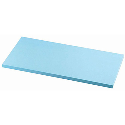 山県化学 K型 プラスチック まな板 オールカラー 厚さ20mm ブルー K17 2,000×1,000mm