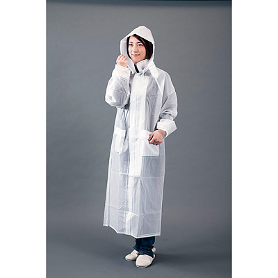 クリアレインコート entre square レインコート カッパ A/D2 クリア レディース メンズ