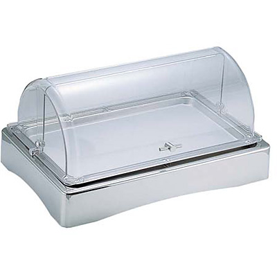 KINGO ビュッフェ ステンレス 角チェーフィング ポリカーボネイト