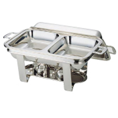 YUKIWA16  ステンレスステール18-8   角チェーフィングスタンド 三宝産業 YUKIWA UK 18-8 ステンレス スタッキング チェーフィング