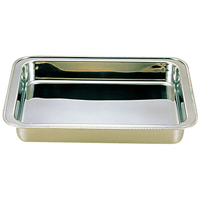 遠藤商事 UK18-8ユニット角湯煎用 フードパン 深型 24インチ (品番)NYS1724