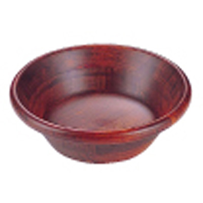 木製 ニュー サラダボール ブラウン SB-200B(SB-08B) 200×67mm - 調理