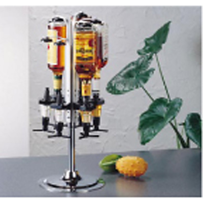 ビューモント ウィスキーメジャースタンド ロータリー式 1オンス 黒 6