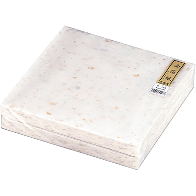 マイン 金箔紙ラミネート 白 500枚入り M30-427 250×250mm - 調理器具