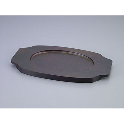 シェーンバルド オーバルグラタン皿 手付 専用木台 0298-21用 - 調理