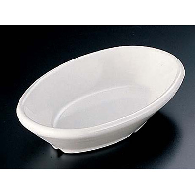 ジェスナー メラミン オーバルディッシュ 148×94×H30mm 314 ボーン