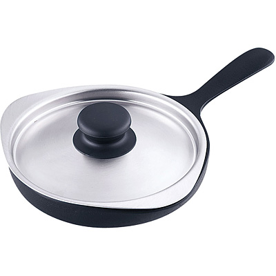 柳宗理 南部鉄器 ミニパン ステンレス蓋付 - 調理器具のSHOKUBI