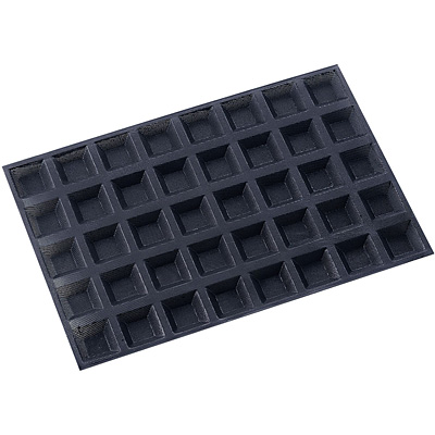 ドゥマール フレキシパン エアー 40取 1119 カレ　製菓　型取り ドゥマール フレキシパン エアー カレ 40取 1119 - 調理器具の