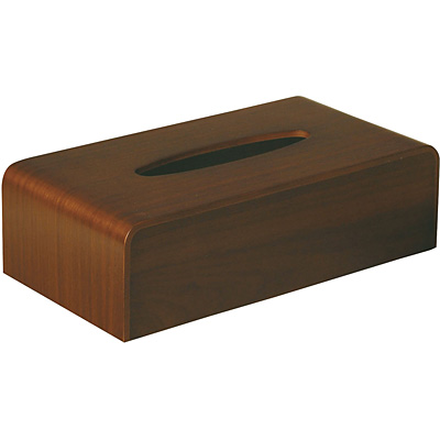 サイトーウッド 木製 ティッシュボックス TS-03WN ウォールナット