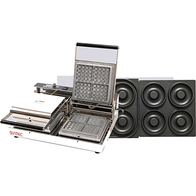 サンテック マルチベーカー 2連式 MAX-2 ベイクドドーナツ - 調理器具