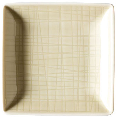 ローゼンタール メッシュ・アースカラー スクエアプレート 10cm 405153