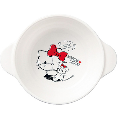 オーエスケー ハローキティ ポリプロピレン お子様食器 スープ皿 CB-32