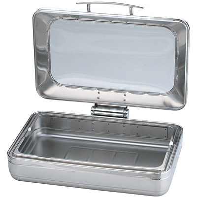 KINGO ロイヤルビュッフェ ステンレス角チェーフィング フードパン無