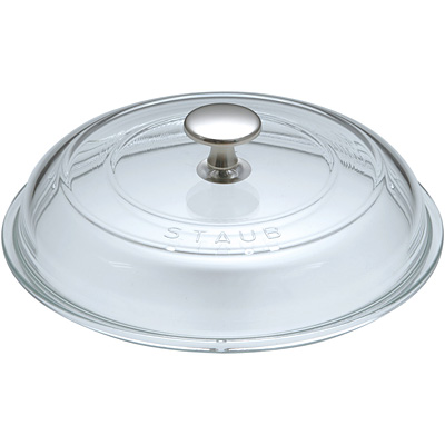 STAUB ストウブ ブレイザー ソテーパン 24cm ドームガラス蓋 ストウブ ドームガラス蓋 40501-023 20cm - 調理器具のSHOKUBI